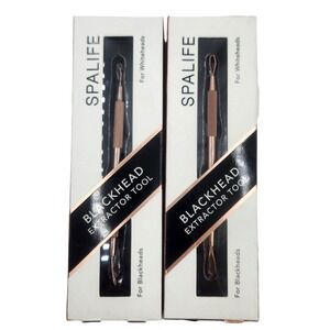 2x SpaLife Blackhead Extractor Tool For Blackheads, Whiteheads Stainless Steel